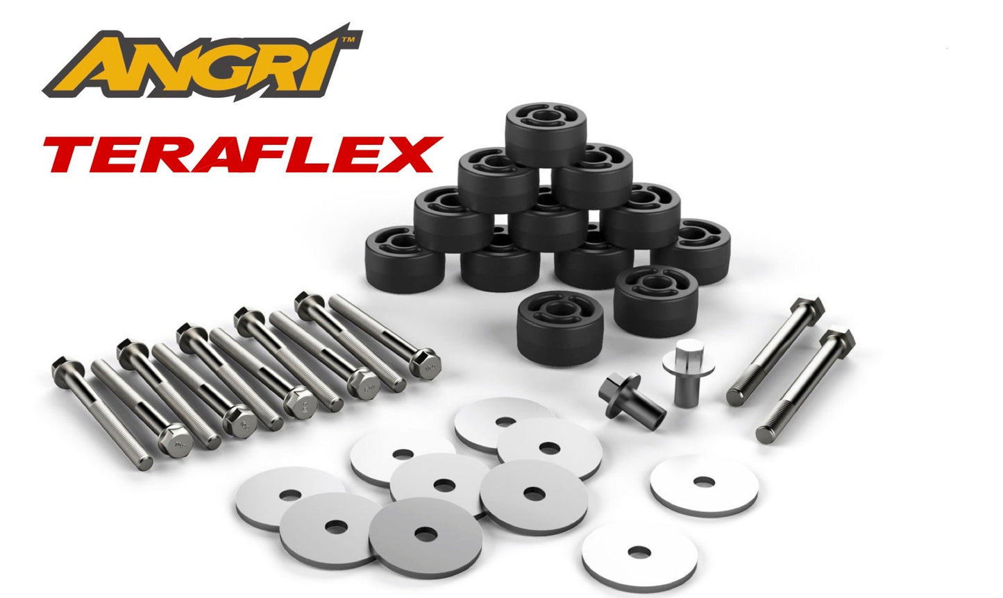 1.25" Teraflex Body LIFT for Wrangler JK JKU