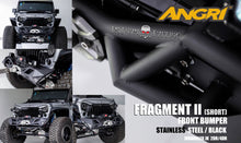 Load image into Gallery viewer, Topfire Fragment II Stainless Steel Front Bumper (Stubby) for Wrangler JK JKU