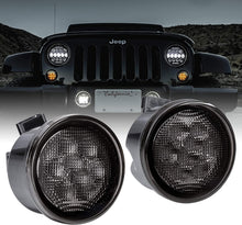 Load image into Gallery viewer, Indicators LED - Front Grill for Wrangler JK JKU (pair)