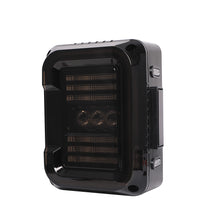 Load image into Gallery viewer, TAIL LIGHTS - CEE 'C' BLACKED LED replacement for Wrangler JK JKU (pair)
