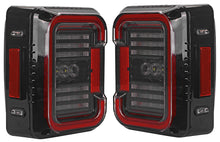 Load image into Gallery viewer, TAIL LIGHTS - CEE 'C' CLEAR SMOKE LED replacement for Wrangler JK JKU (pair)