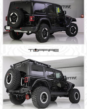 Load image into Gallery viewer, Topfire Marauder IV Stainless Steel / Steel Rear Bumper for Wrangler JL JLU