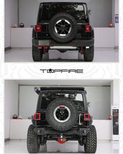 Load image into Gallery viewer, Topfire Marauder IV Stainless Steel / Steel Rear Bumper for Wrangler JL JLU
