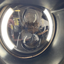 Load image into Gallery viewer, LED Headlights 'SideSlice' with DRL, Clone for Wrangler JK JKU TJ (pair)