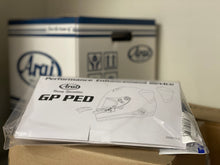 Load image into Gallery viewer, ARAI GP PED Spoiler set for GP-6, SK-6, CK-6 and GP-7 helmets