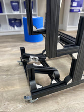 Load image into Gallery viewer, KARTPRO 'Black Series' KARTING SIM RIG (MINI Kart) with Integrated Screen Mount System