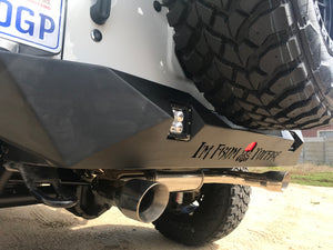 Free-Flow Stainless Steel Dual Pipe Exhaust for JK/JKU (RETAIL BOX SELF-INSTALL)