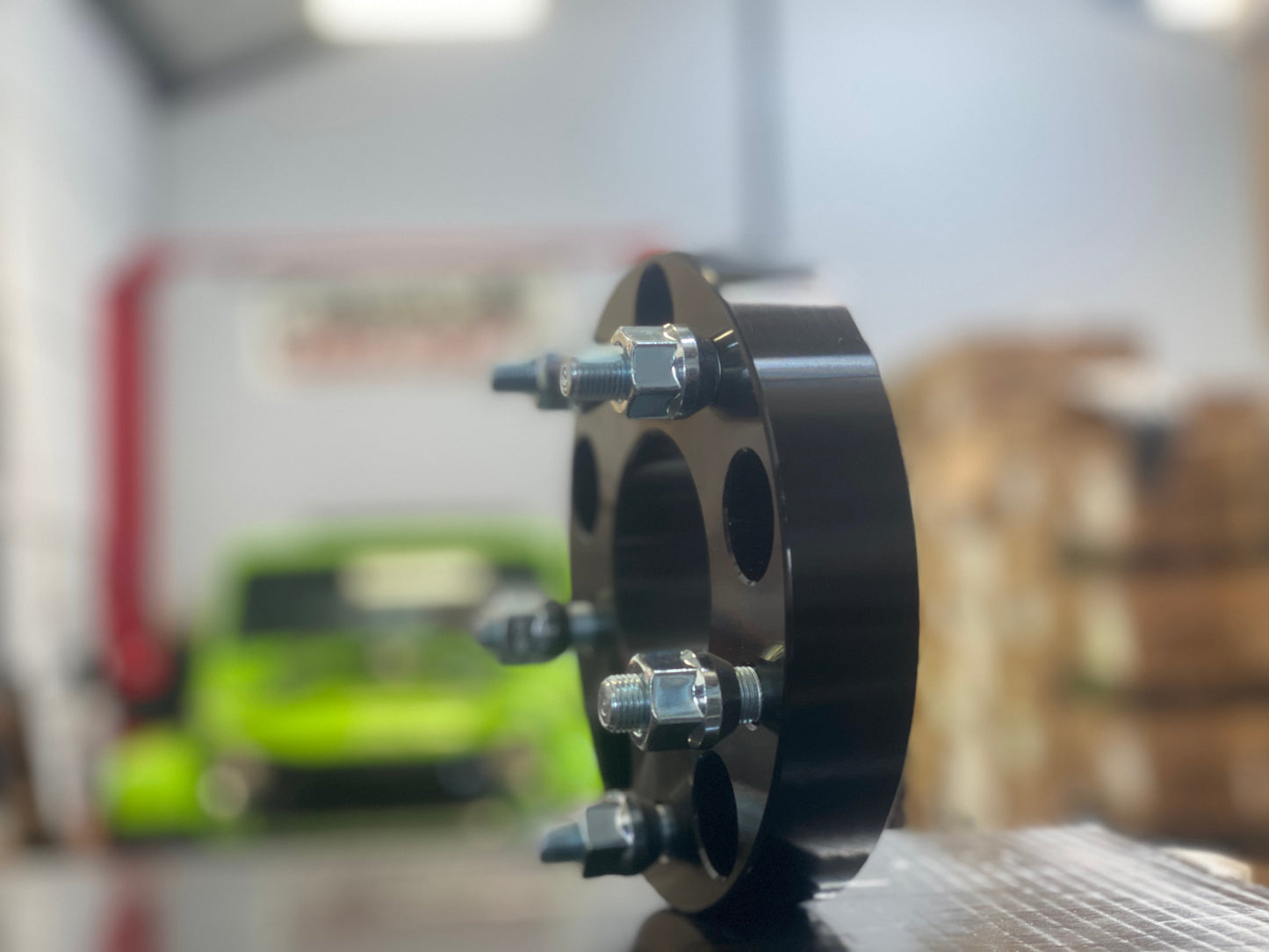 WHEEL SPACER - Aluminium Alloy 5x127 (30mm) for Wrangler JL JLU JT (EACH)