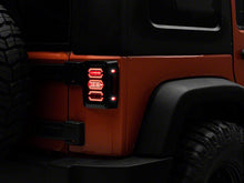 Load image into Gallery viewer, TAIL LIGHTS - HEX SMOKED LED replacement for Wrangler JK JKU (pair)