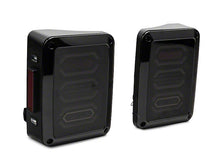 Load image into Gallery viewer, TAIL LIGHTS - HEX SMOKED LED replacement for Wrangler JK JKU (pair)