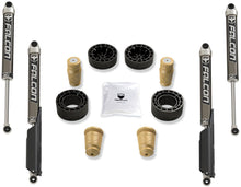 Load image into Gallery viewer, FULLY FITTED: Teraflex 1.5" Sport ST1 Spacer Lift System with FALCON SP2 Shocks for Wrangler 4dr JLU or 2dr JL