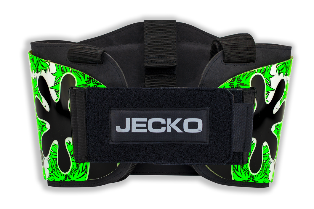 JECKO JRIB Karting Rib Protector - Green Fluro