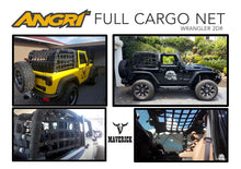 Load image into Gallery viewer, Full Cargo Net - by Maverick for Wrangler 2dr / 4dr / JK / JKU / JL / JLU / TJ / JT