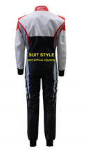 Load image into Gallery viewer, MIR 49-S Level 2 FIA Kart Suit (Grey/Black/Fluro Orange) - Size 34 (YOUTH)