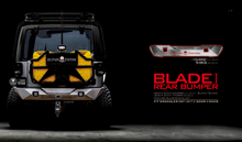 Load image into Gallery viewer, Topfire Blade I Rear Bumper (Mid width) for Wrangler JK JKU