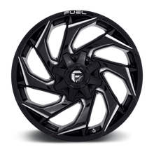 Load image into Gallery viewer, FUEL OFFROAD 'REACTION' 20" D753 - Gloss Black Mill 20" Rims -18 (set of 5 Jeep 5x127/114)