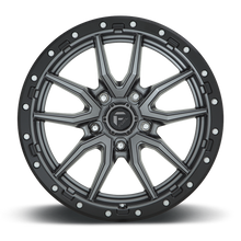 Load image into Gallery viewer, FUEL OFFROAD 'REBEL' 18" Rims D680 for Land Cruiser (Matt Anthracite with Black Ring) 9J +20 (set of 5 LC 5x150)