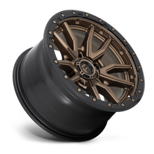 Load image into Gallery viewer, FUEL OFFROAD &#39;Rebel&#39; 17&quot; D681 - Bronze with Black Lip 17&quot; Rims -12 (set of 5 Jeep 5x127)
