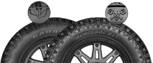 Load image into Gallery viewer, Radar Renegade RT+ 35" / 20 (13.5) Rugged Terrain Tyre for 20" rim (set of 5)