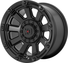 Load image into Gallery viewer, XD852 GAUNTLET rims - 17" Satin Black (set of 5 Jeep 5x127 5x139.7 -0 offset)