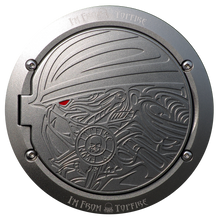 Load image into Gallery viewer, Topfire Fuel Cover / Fuel Flap - Eye of Devil for Wrangler JK JKU