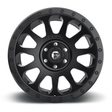 Load image into Gallery viewer, FUEL OFFROAD 'VECTOR' 17" D579- Matte Black 17/9 Rims -12 (set of 5 Jeep 5x127 - 12) JK