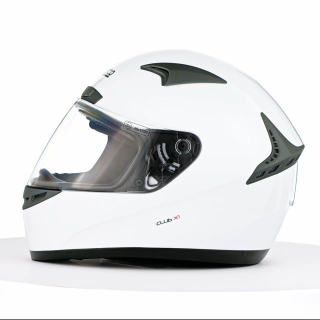 Sparco CLUB X1 Motorsport Helmet (Not Fireproof) WHITE – ANGRi