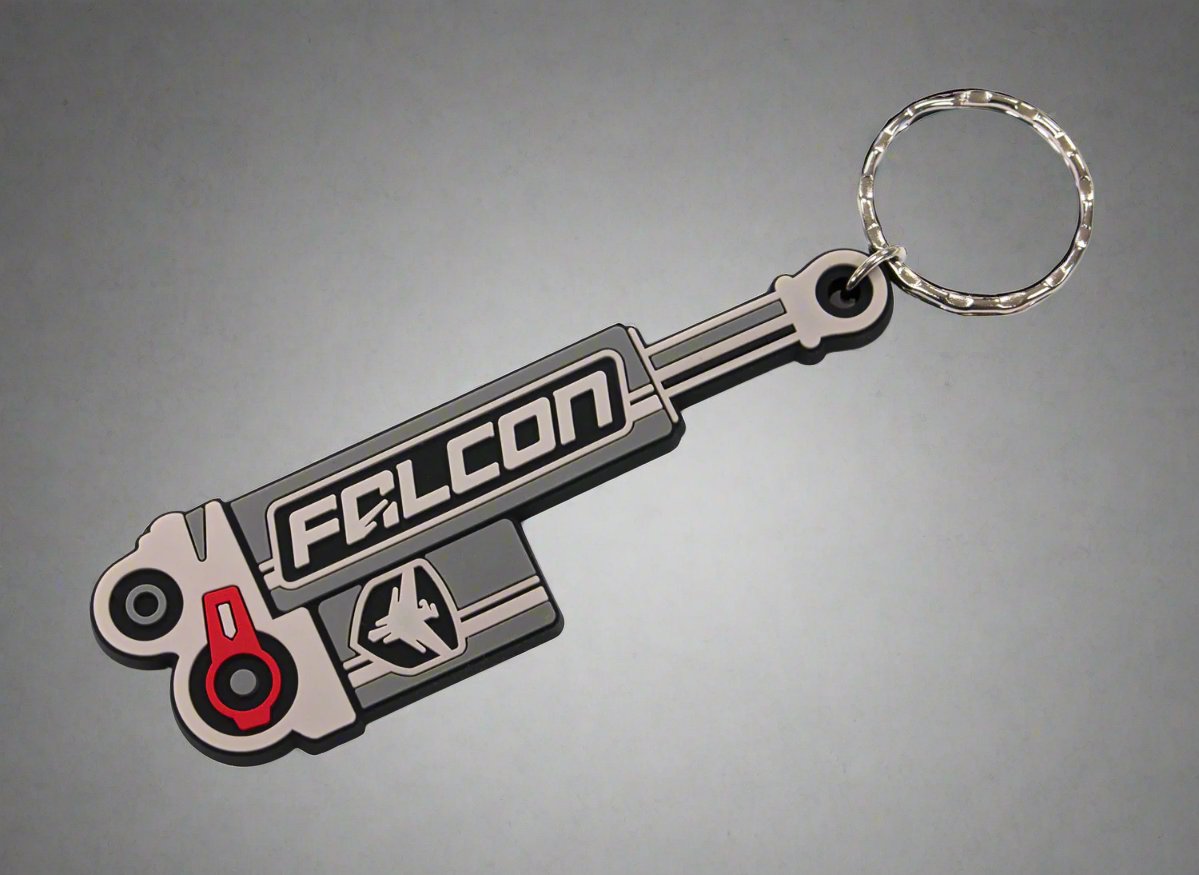 Falcon Performance Shock Logo Keychain -3.5"