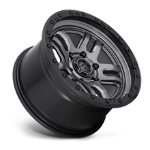 Load image into Gallery viewer, FUEL OFFROAD 'AMMO' 17" D701 - Matte Anthracite with Black Ring 17/9 Rims -12 (set of 5 Jeep 5x127 -12)
