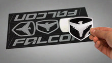Load image into Gallery viewer, Falcon Performance Shocks Sticker Sheet – 6" X 8"
