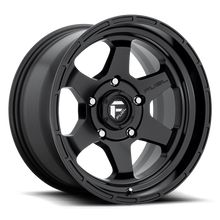 Load image into Gallery viewer, FUEL OFFROAD 'Shok' 17" D664 - Matt Black 17" Rims -18 10J (set of 5 Jeep 5x127)