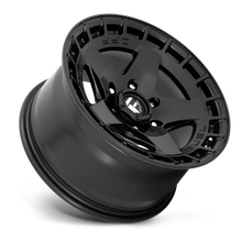 Load image into Gallery viewer, FUEL OFFROAD 'WARP' 17" D733 - Satin Black 17" Rims -12 (set of 5 Jeep 5/127)