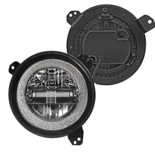 Load image into Gallery viewer, Headlights "9" RGB 'DIAMOND' for Wrangler JL / JLU with DRL (App Controlled) A+ LED