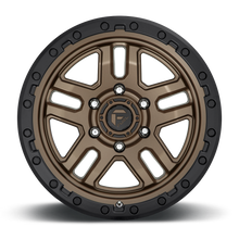 Load image into Gallery viewer, FUEL OFFROAD &#39;AMMO&#39; 17&quot; D702 - Bronze Centre with Black Ring 17/9 Rims -12 (set of 5 Jeep 5x127 -12)
