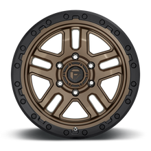 Load image into Gallery viewer, FUEL OFFROAD 'AMMO' 17" D702 - Bronze Centre with Black Ring 17/9 Rims -12 (set of 5 Jeep 5x127 -12)