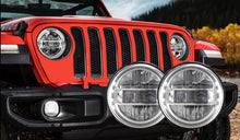 Load image into Gallery viewer, LED Headlights 'KONG' for Wrangler JL with DRL (pair with JL Adaptors) A+ 'Philips' LED
