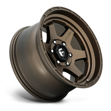 Load image into Gallery viewer, FUEL OFFROAD 'Shok' 17" D666 - Matte Bronze 17" Rims 9J -12 (set of 5 Jeep 5x127)