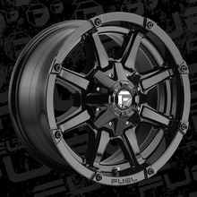 Load image into Gallery viewer, FUEL OFFROAD 'COUPLER' 17" D575 - Gloss Black Rims (set of 5 Jeep 5x127 / 5x114) -12