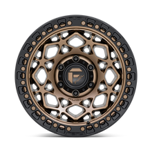Load image into Gallery viewer, FUEL OFFROAD &#39;UNIT&#39; 17&quot; D785 - Bronze with Black Ring 17&quot; Rims -12 (set of 5 Jeep 5/127)
