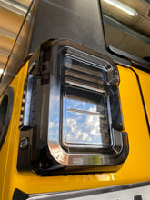 Load image into Gallery viewer, TAIL LIGHTS - CEE 'C' BLACKED LED replacement for Wrangler JK JKU (pair)