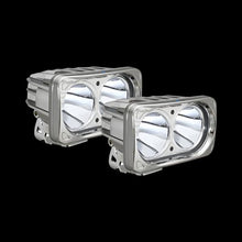 Load image into Gallery viewer, Vision-X OPTIMUS Dual LED Driving Lights - Chrome (20w x 2) (PAIR) XIL-OP210CKIT