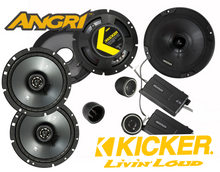 Load image into Gallery viewer, KICKER 6 Speaker CS SERIES Upgrade for Wrangler JK JKU 2007-2014 (DIY RETAIL BOXED)