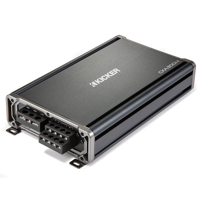 Kicker CXA300.4 Amp with 46CK8 8-Gauge Install Kit – ANGRi