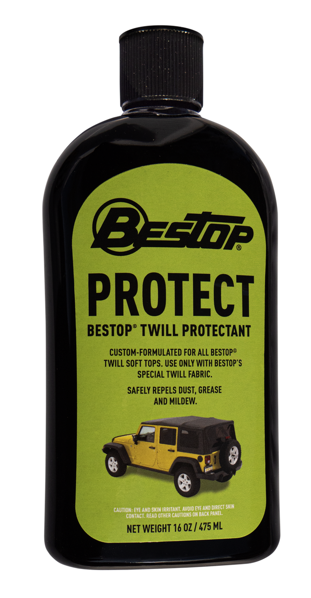 BESTOP® PROTECTANT for TWILL Fabric (Soft Top or Sunrider) – ANGRi