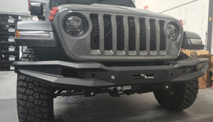 ANGRi Blade III Steel Front Bumper for Wrangler JL / JLU / GLADIATOR