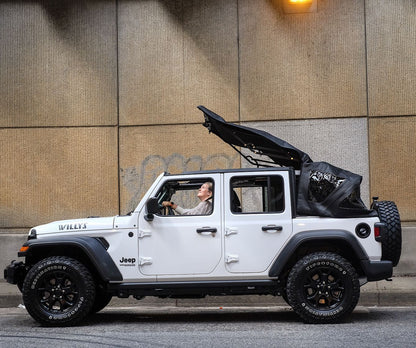 MyTop Powered Automatic Soft-Top for Wrangler 4dr JLU - Square Back (FULLY FITTED @ ANGRi CT)