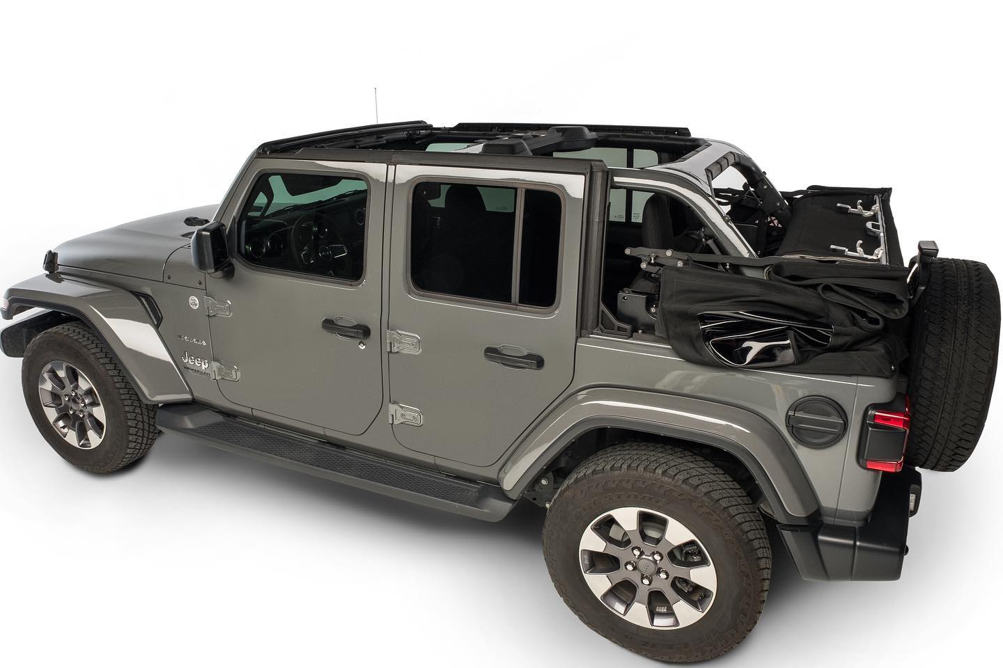 MyTop Powered Automatic Soft-Top for Wrangler 4dr JLU - Square Back (FULLY FITTED @ ANGRi CT)