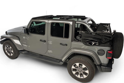 MyTop Powered Automatic Soft-Top for Wrangler 4dr JLU - Square Back (FULLY FITTED @ ANGRi CT)