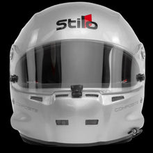 Load image into Gallery viewer, STILO ST5 F Composite Motorsport Race Helmet (Silver) with WRX Coms (Size 57)
