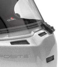 Load image into Gallery viewer, STILO ST5 F Composite Motorsport Race Helmet (Silver) with WRX Coms (Size 57)
